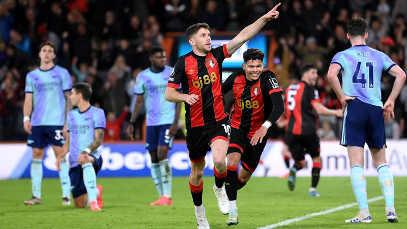 soi kèo Arsenal vs Bournemouth