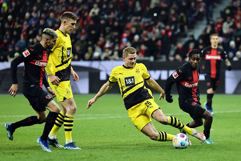 soi kèo Bayer Leverkusen vs Dortmund