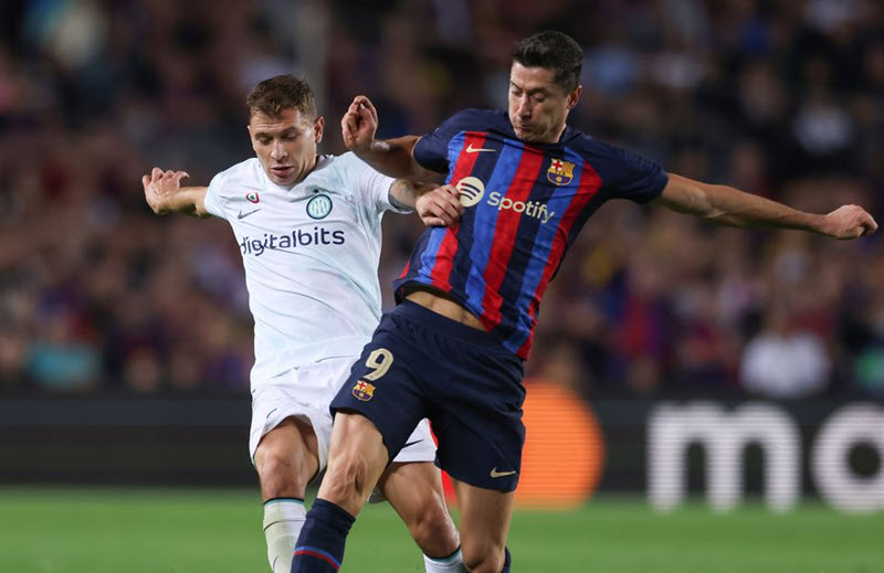 soi kèo cặp đấu Inter Milan vs Barcelona