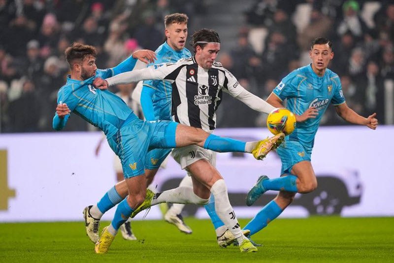 soi kèo Venezia FC vs Juventus