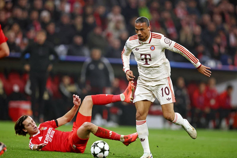 soi kèo Benfica vs Bayern Munich