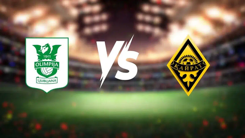 soi kèo Olimpija Ljubljana vs Kairat Almaty