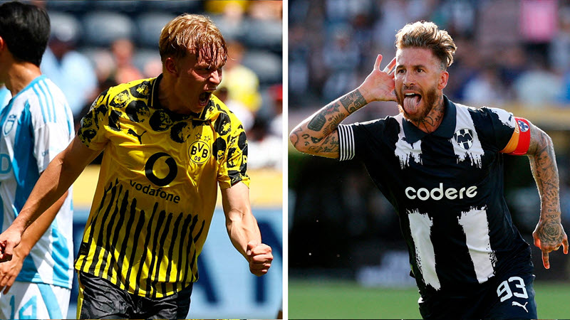 soi kèo Dortmund vs Monterrey